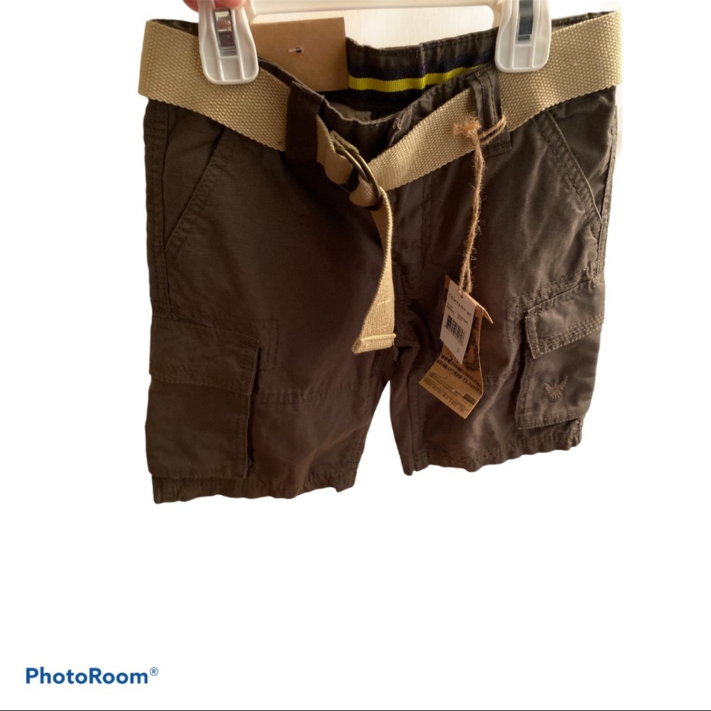 Boys khaki shorts